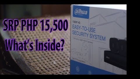 Dahua NVR CCTV 1080p Unboxing setup - step by step - 2020