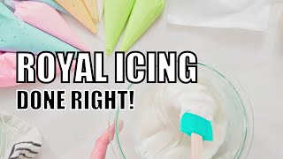 Tips for Getting the Perfect Royal Icing Consistency… Every Time!