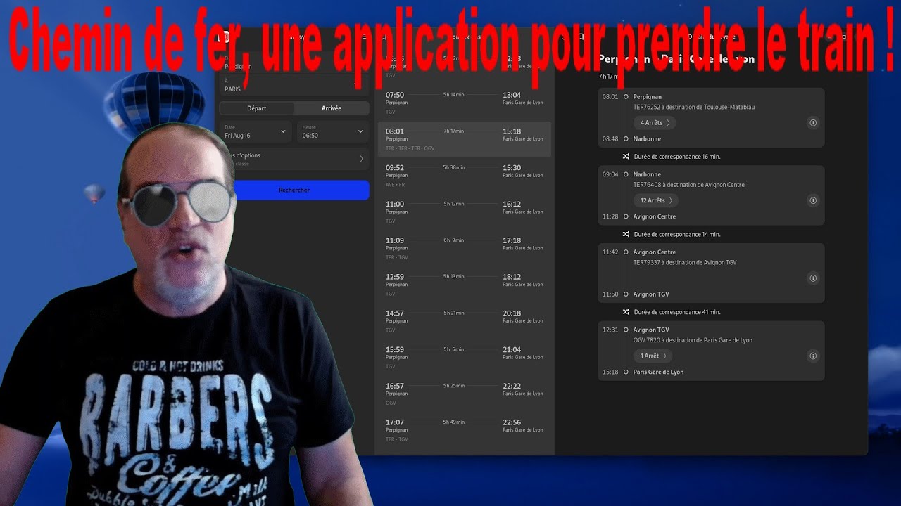 Linux, Chemin de fer, une application pour prendre le train sur Linux ...