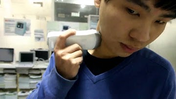 Sonostar 10.0MHz wireless linear probe video 02