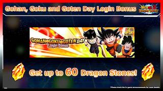 GOKU, GOHAN, &amp; GOTEN DAY CELEBRATION INFO (DOKKAN BATTLE 2026)