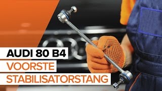 Hoe Torsiestang vervangen AUDI 80 (8C, B4) - videogids