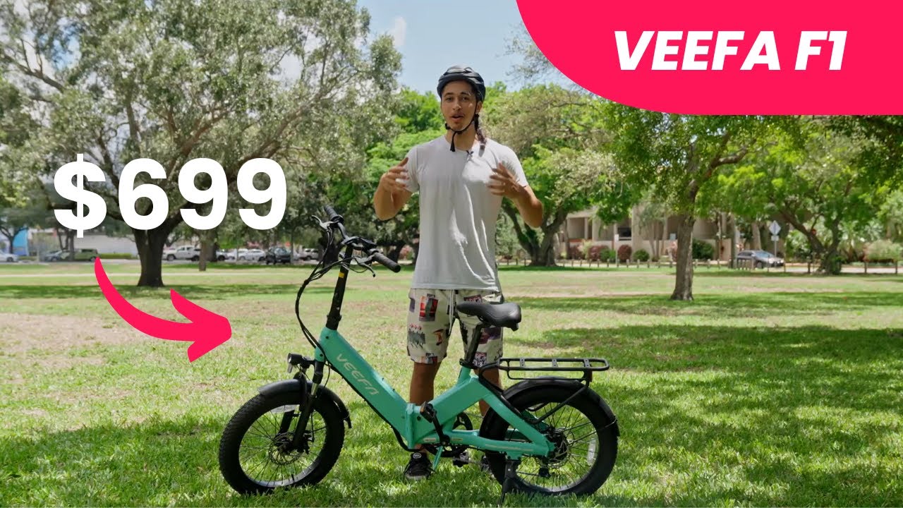 Play Veefa Bikes's video for the VEEFA F1 Folding Electric Bike on YouTube.