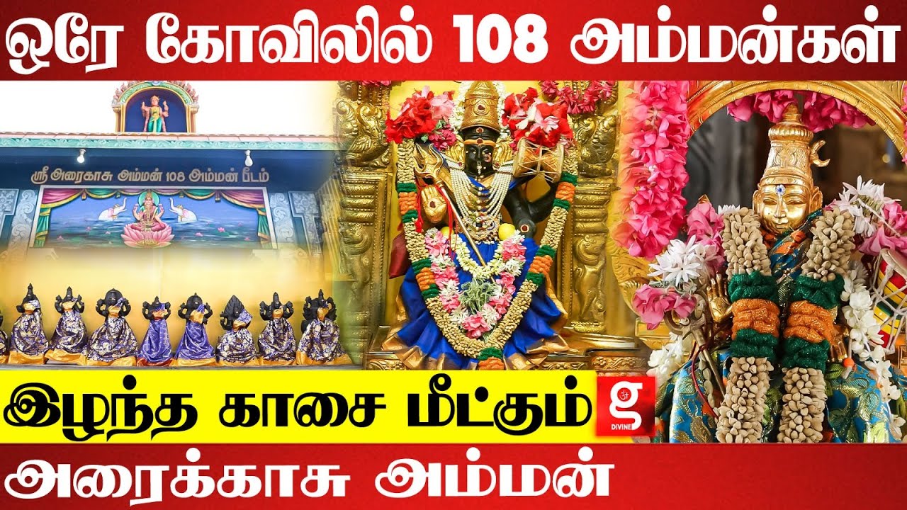 தொலைந்த பொருளை திருப்பி கிடைக்க வைக்கும் அதிசய அம்மன் | Araikasu Amman Temple Tour | Navarathri2024