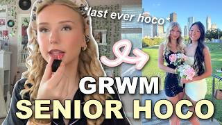 GET READY WITH ME for my SENIOR HOCO... (last ever homecoming)