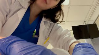 ASMR| Seeing the Gynecologist-Comprehensive Breast Exam (Longer Breast Exam, Real Medical Office)