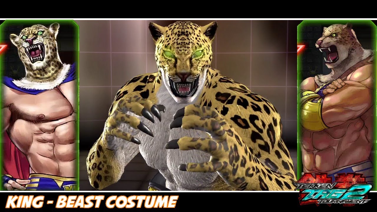 Tekken Tournament 2 King Beast Costume Youtube