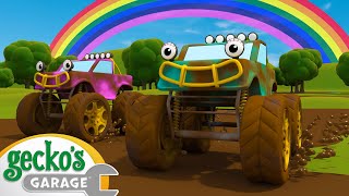 So Many Dirty Trucks! | Gecko's Garage SongsKids SongsTrucks for Kids