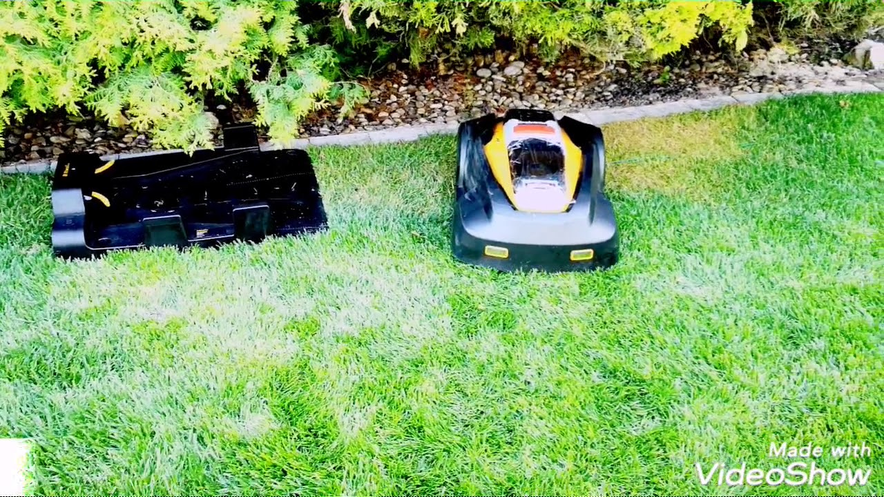 RIWALL RRM 1000 robotfűnyíró bemutatása telepítés után