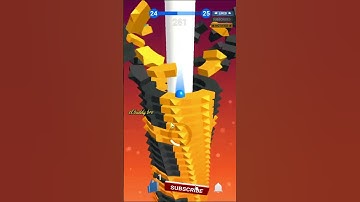 Stack Ball ⚽️🔥3D Level 24 Gameplay (iOS,Android) ep: 1625 #shorts #stackball #funny #gaming #video