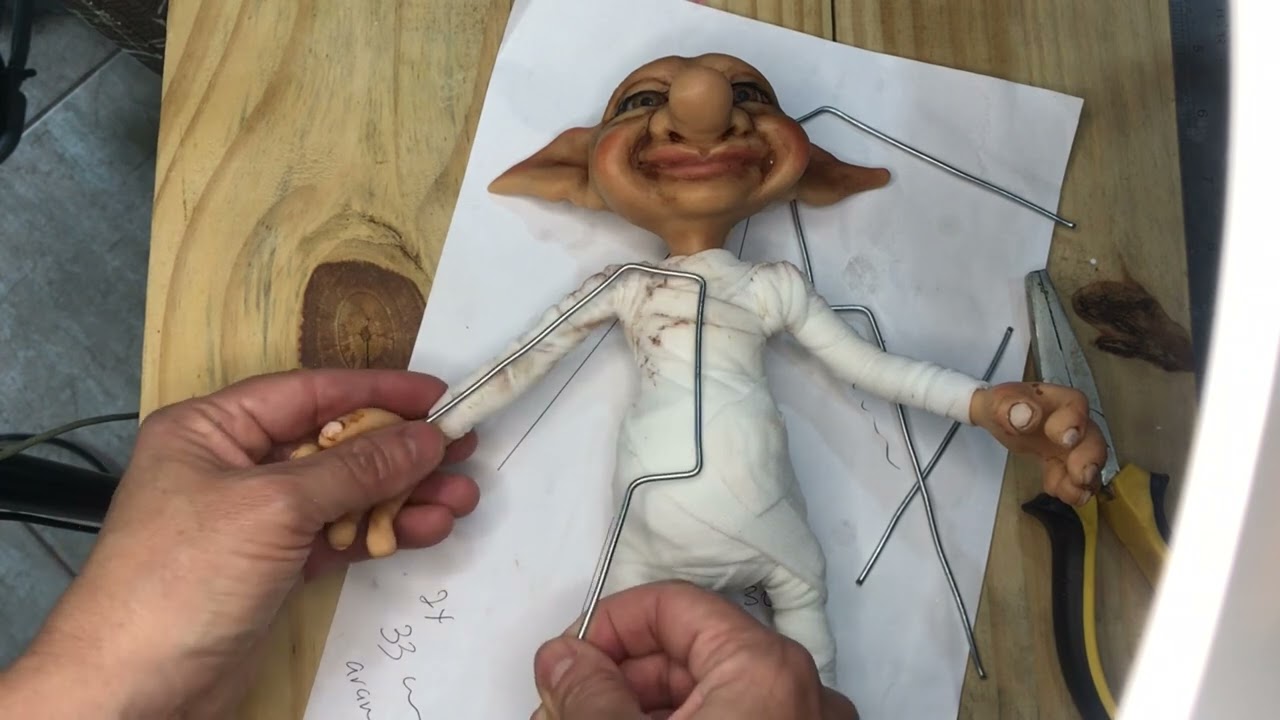 Estrutura de arame pra Gnomos, bruxas, fadas e  Duendes