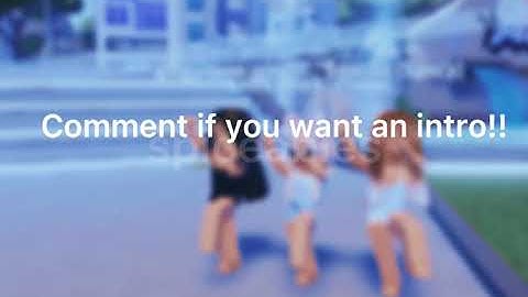 COMMENT IF YOU WANT AN INTRO (FREE// READ DESC)