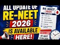 RE-NEET 2026 Big Updates | Exam Date, Admit Card &amp; More” || #neet #reneet2026 #reneetupdate #reneet 