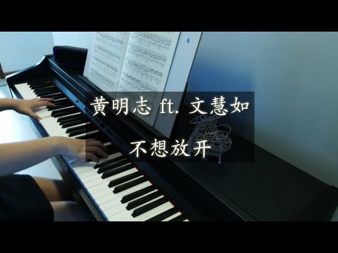 Piano Cover 黄明志 ft. 文慧如 | 不想放开 Never Give Up