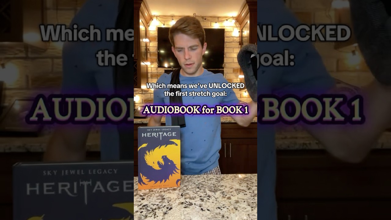 You can now help make the AUDIOBOOKS for my FANTASY series a reality! 