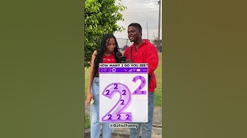 How many 2 are there..!🤔 #viral  #subcribe  #numbers  #reels #video