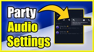Best PS5 Party Chat Audio Settings to INCREASE Volume of Party or Game Sound (Fast Method!) screenshot 1