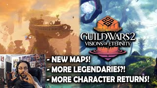 New Maps and MORE Legendaries?! VB reacts to GW2: Visions of Eternity map trailers!