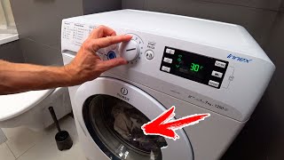 Washing powder remains on clothes / Does not wash away the powder / Powder remains in the tray