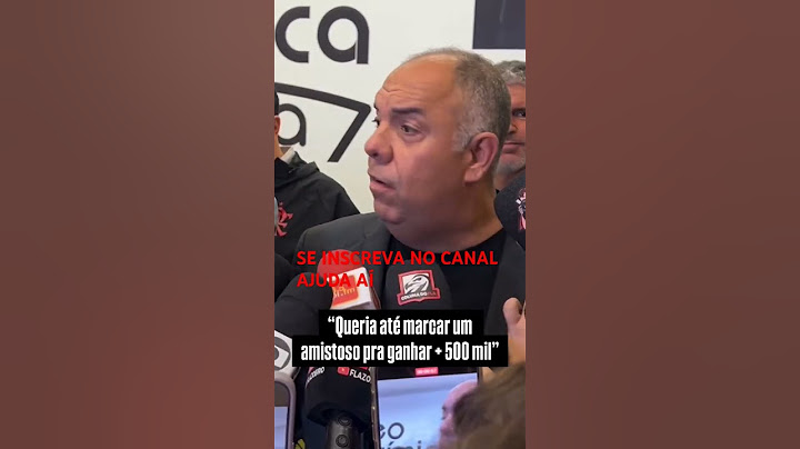 Flamengo Marcos Braz debocha do Corinthians