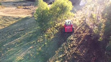 Fence Line Mulching