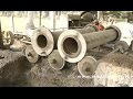 Cement Pipes Manufacturing Process | Concrete Pipe Manufacturing