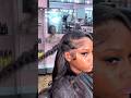 Side Part Frontal Install Style FISHTAIL BRAID W BODY CURLS Shorts Fishtailbraid Fyp Viral 