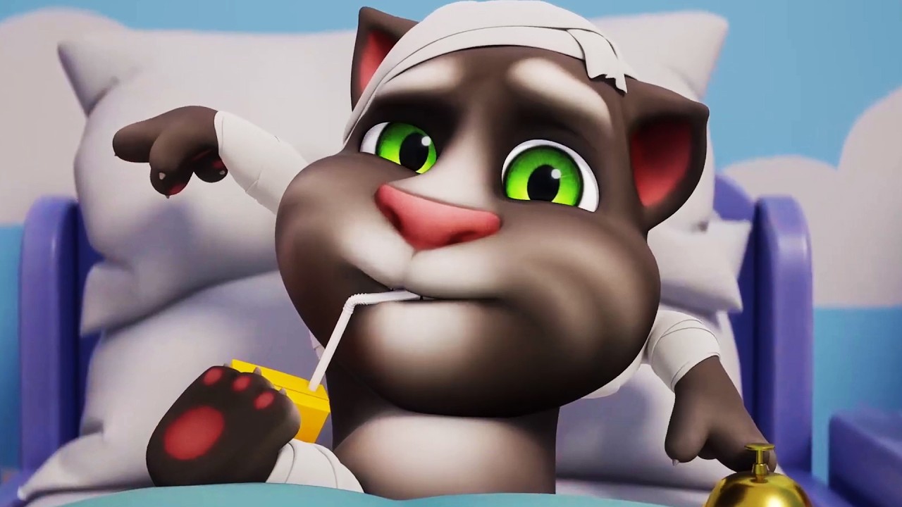 Curing Talking Tom's Funny Ouchies! 🩹 | Super Toons TV