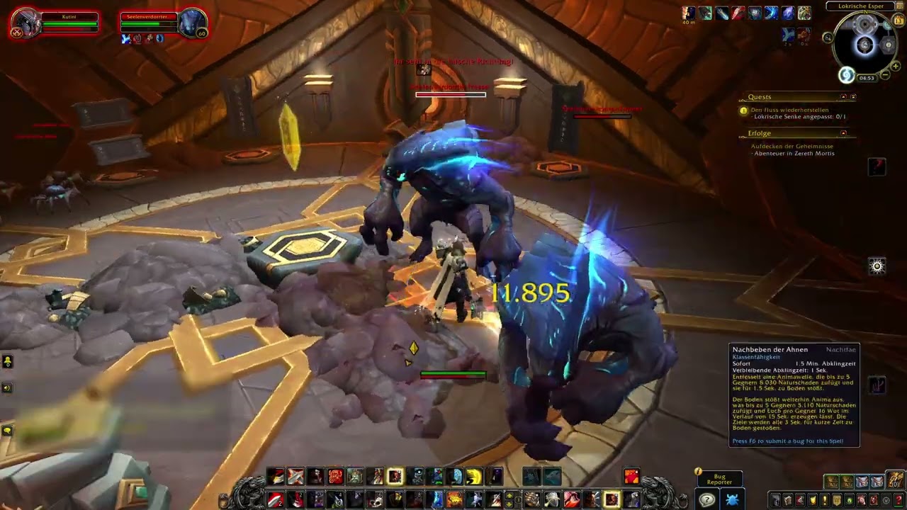 Den Fluss wiederherstellen WoW Quest (Pilger erneut willkommen) YouTube