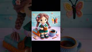 Amigurumi Doll  #Amigurumidoll #Crochett #Dollaccessories #Crochet