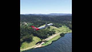 Pro pilot techniques for a Woodhill landing #flightsim #shorts