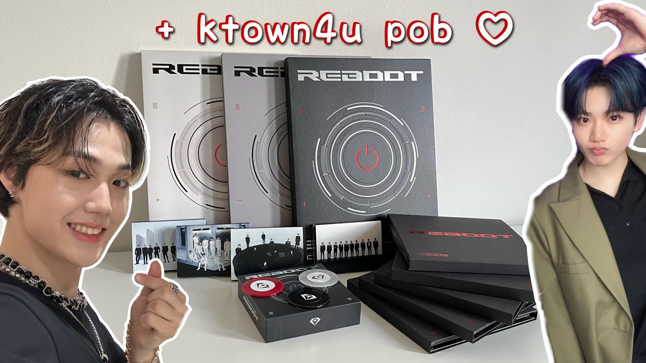 unboxing treasure 2nd full album reboot | ktown4u pob ❀