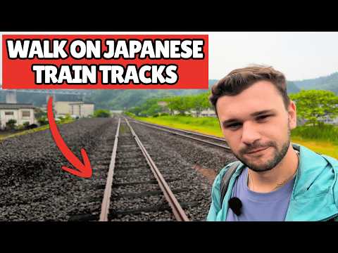 How I Walked on ACTIVE Japanese Train Tracks