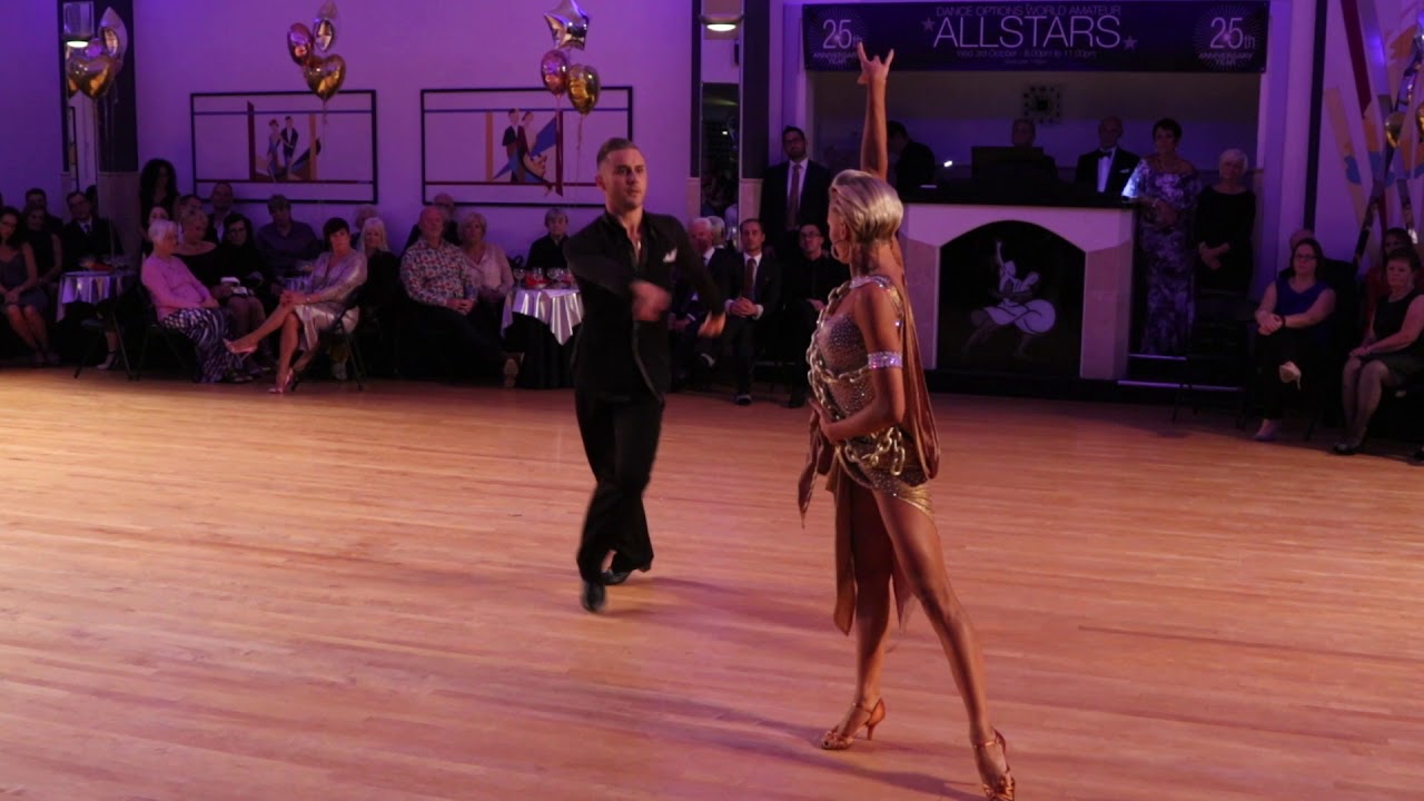 Ferdianado Innaccone & Yulia Musikhina performing a Rumba