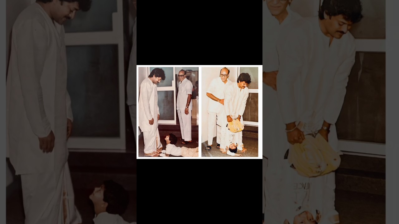 Chiranjeevi rear pic | chiru father | konidela family pic | chiru family | chiranjeevi family pic