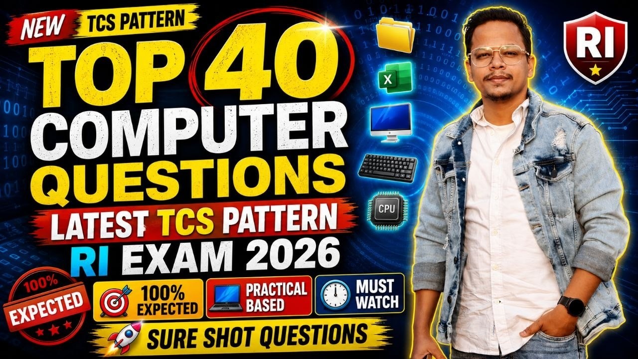 Computer Special Series Day 10 💻 | Top Selected Questions | Latest TCS ...