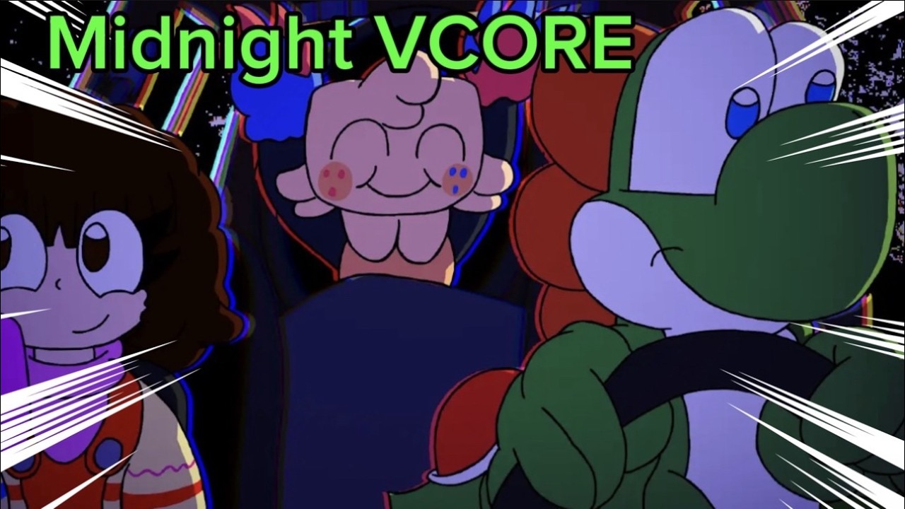 FNF | Midnight VCORE (Vs VlooGuy) But Yoshie & Abby from FNAF Sing It!
