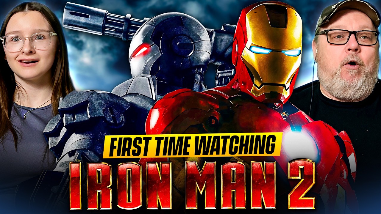 Daughter's First Time Watching IRON MAN 2 | So Good!