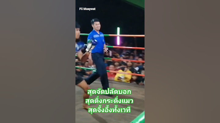 สุดจัดหมัดแลกหมัดบวกอย่างเดียวใส่อย่างเดียว#fcmuaywat #เอฟซีมวยวัด #muaythaiboxing#บัวขาวล่าสุด