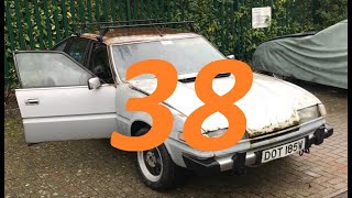 Dotty 1981 Rover SD1 Restoration - Video 38 Rear panel 2