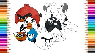 twinkle star draw coloring drawing birds angry pages learn