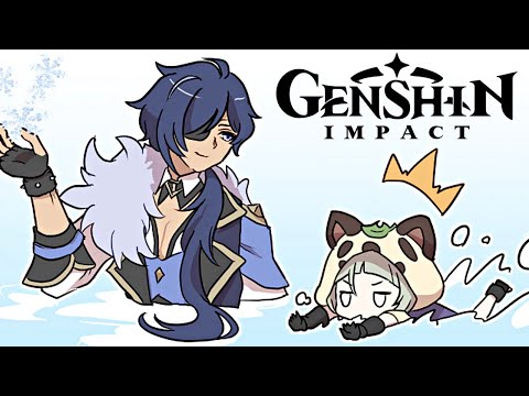 Sayu quiere ser alta [Genshin Impact] | Comic Dub Latino