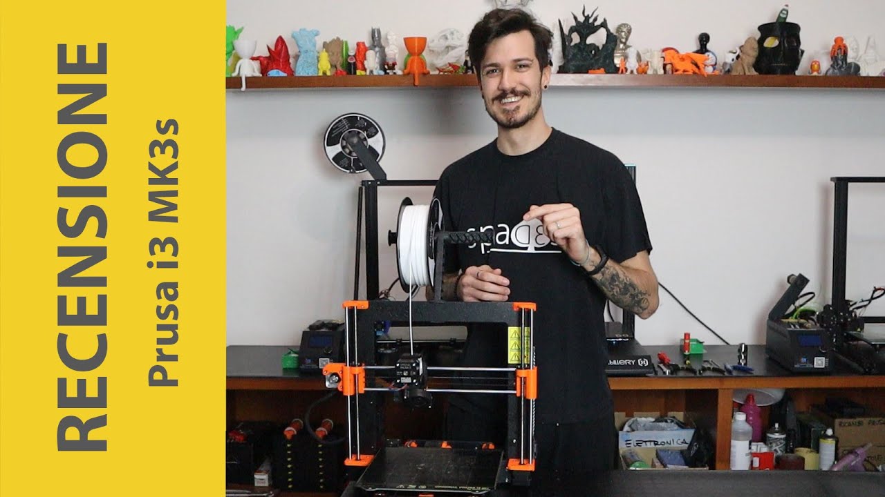 Prusa i3 MK3S - Breve recensione dopo un anno di utilizzo - YouTube