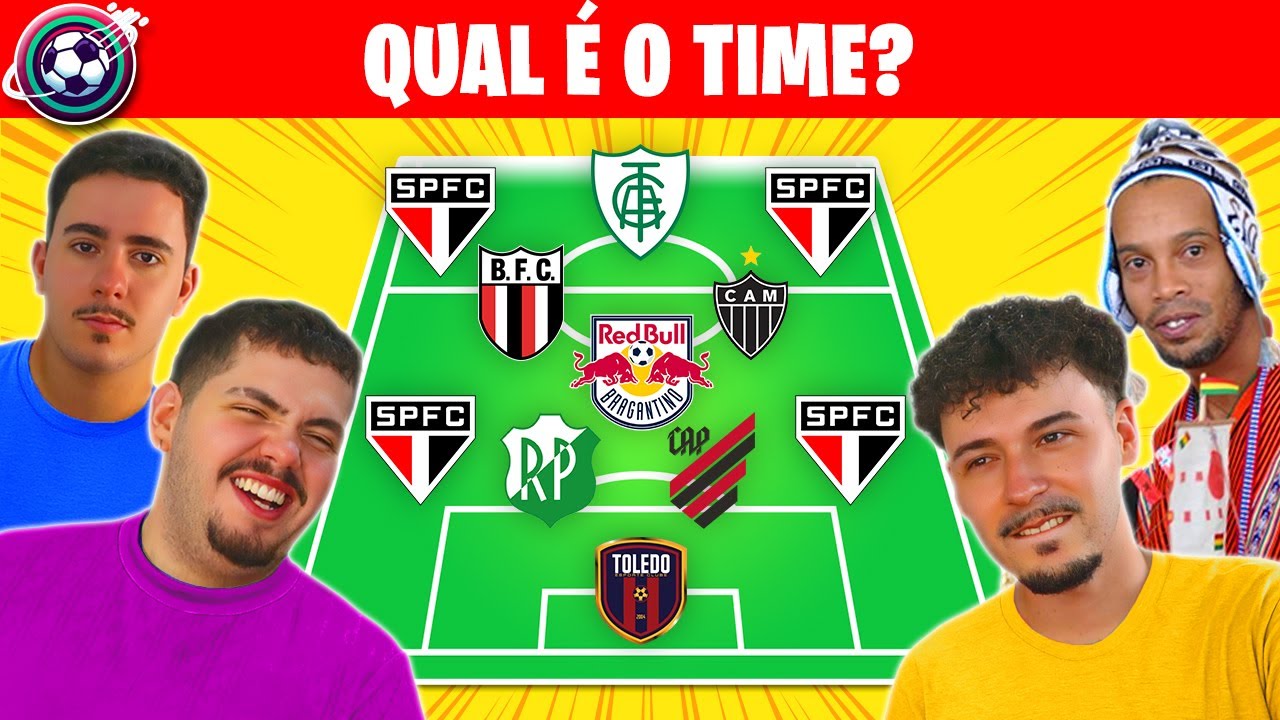 ADIVINHE O TIME PELO CLUBE QUE OS JOGADORES FORAM REVELADOS