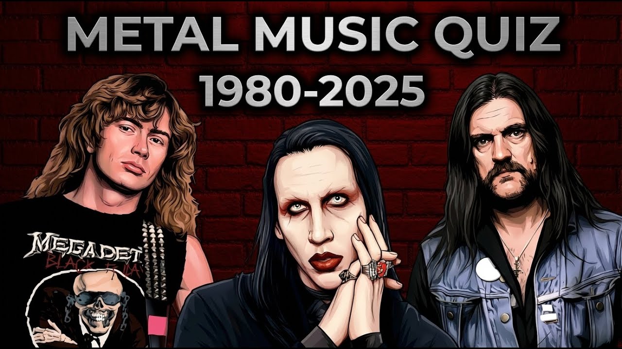 Guess the Song - One Metal Song from each Year (1980-2025) | QUIZ