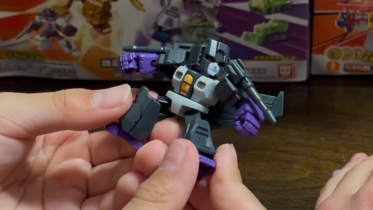Skywarp unboxing! Blokees Transformers Defender 03 Heavy Metal War 