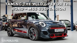 Taming the WILD F56 Mini GP3 for road use with MSS Suspension