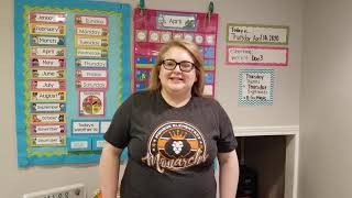 elarning Week 4 Day 3 April 16, 2020 Calendar