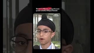 8-Year-Old Prodigy Wows at India AI Impact Summit 2026 | Youngest Keynote Speaker Stuns Audience