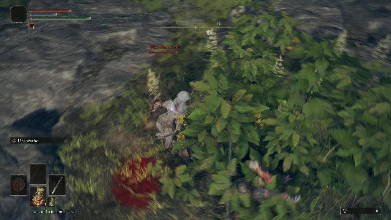 ELDEN RING, white mask my ash